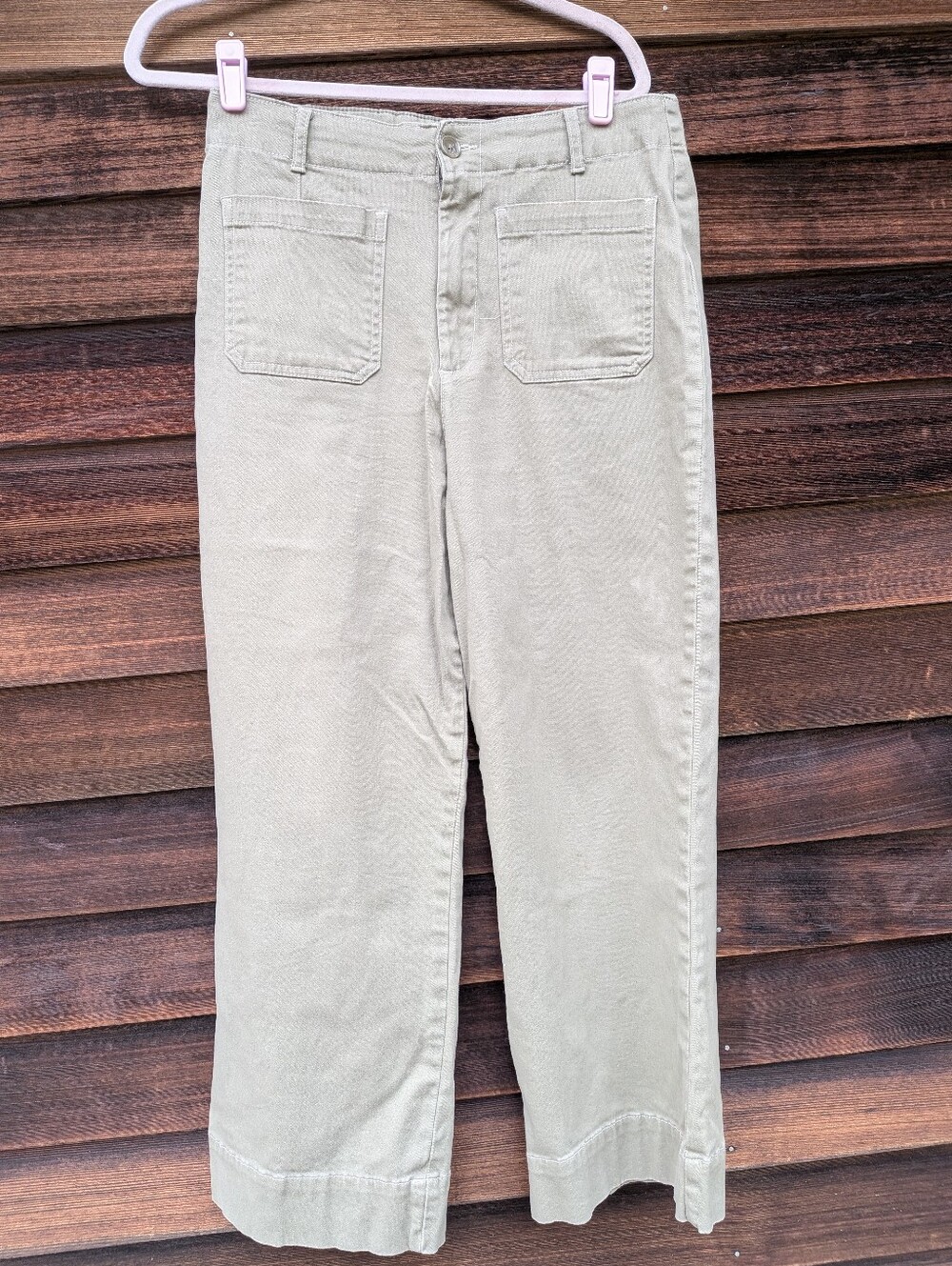 Telluride Clothing Co Wife Leg 12 Olive Trousers